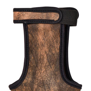 Imra Impex Gants de tir en cuir de buffle bicolore personnalisables Gant de sport de tir à l'arc avec bout des doigts renforcés pour l'extérieur - Product Image 3