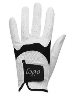 Gants de golf avec logo personnalisé impression par sublimation camouflage Gants de golf main gauche en cuir Cabretta complet - Product Image 5