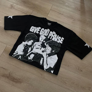 Camiseta de Gran Tamaño para Hombre, Estilo Urbano, de Alta Calidad, 220g, con Logotipo Serigrafiado en la Parte Delantera, Ecológica, de Secado Rápido y Transpirable - Product Image 2