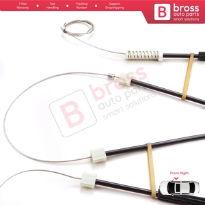 Kit de réparation de lève-vitre BWR5124 Droit pour TT TTS TTRS MK3 8S FV 2014-2024 2 portes 8S0837462 - Product Image 3