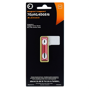 Magnetic Transparent 75x40mm <b>Name</b> Badges 25/Pack Durable 25 Pieces Per Pack - Product Image 2
