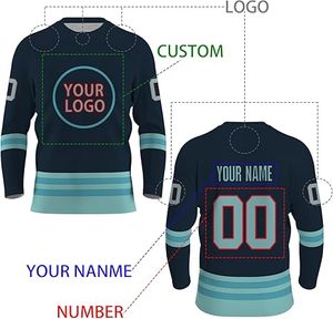 Uniforme de hockey sobre hielo de talla grande para adultos Diseño más popular con su propio logotipo - Product Image 5