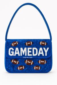 <b>Unique</b> Fashion Beaded Embroidery Designer <b>Handbag</b> with Tassel and Chains Handmade Embroidery Cotton Lining - Product Image 2