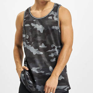 Camiseta sin mangas deportiva ligera de verano para hombre, chaleco informal de cuello redondo para gimnasio con Sisa caída, venta al por mayor, camisetas informales de estilo veraniego - Product Image 3