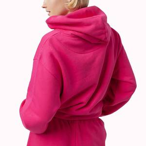 Vente en gros 2025 sweats à capuche pour femmes avec logo imprimé personnalisé pull coupe ajustée sweats à capuche de sport sweats à capuche pour femmes - Product Image 4