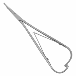 Alicates Mathieu manuales de acero inoxidable (portaagujas) Colocación elástica estrecha - Product Image 4