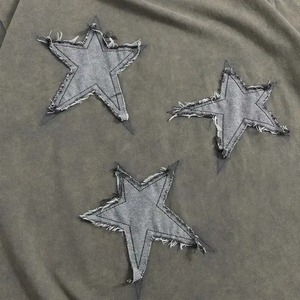 Unisex Custom Men Street Acid Washเสื้อยืดขนาดใหญ่ Distressed Vintageหินล้างล้างเสื้อยืดคุณภาพสูง - Product Image 3