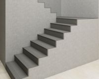 Carreaux de sol en porcelaine antidérapants 300x1200MM au design moderne, surface polie, peler et coller, pour escalier