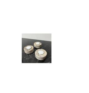 Porte-bougies votifs en marbre faits à la main, résistants à la chaleur et durables, pour hôtels de charme, ajoutant des touches de décoration raffinées aux séjours des clients. - Product Image 5