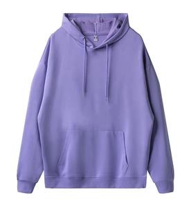 Sudadera con capucha gráfico corta con estampado de algodón 100% para hombre, sudaderas con capucha de bolsillo supergrande con logotipo personalizado bordado de peso pesado 450 GSM - Product Image 3