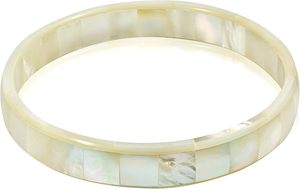 Brazaletes de Nácar Asequibles, Brazaletes con Incrustaciones de Nácar Hechos a Mano para Mujer, Moda de Fabricante Indio - Product Image 5