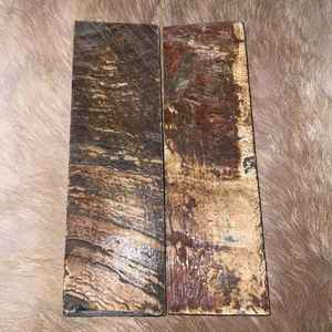 Cuchillo de hueso de búfalo natural hecho a mano, mango de camello, técnica pintada, teñido, estilo Animal estabilizado, cuchillo náutico, recuerdo - Product Image 2