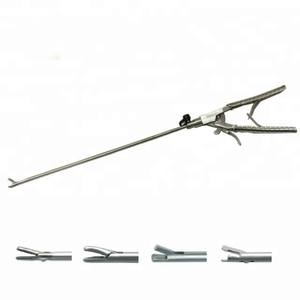 Porte-aiguilles laparoscopique manuel en acier inoxydable médical, instrument chirurgical en métal, Med Corporation, certifié CE, réutilisable - Product Image 1