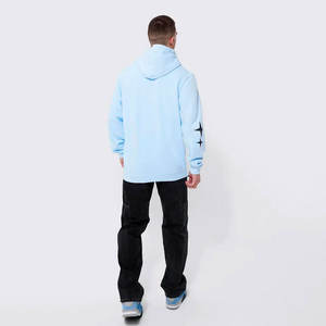 Sweat-shirt pour homme de qualité exceptionnelle, design à la demande des clients, couleur unie, basiques, coton mélangé, livraison rapide, sweat-shirt pour homme - Product Image 4