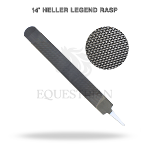 Outil de maréchal-ferrant Heller Legend Rasp de 14 pouces, soin des sabots de cheval, utilisation professionnelle pour le taillage - Product Image 2