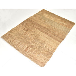 Alfombra Dhurrie Moderna de Yute y Algodón Tejida a Mano, Alfombra de Entrada Trenzada Natural para Hoteles y Resorts, Antideslizante y Apta para Mascotas - Product Image 4