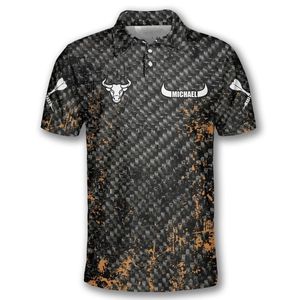 Camisetas de Dardos Personalizadas para Equipos Profesionales, Impresión por Sublimación Completa con Nombres Personalizados y Diseños Gráficos Únicos - Product Image 2