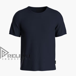 T-shirts à manches longues pour hommes en polyester/coton imprimés, coupe ample, tissu lourd (220g), respirant et anti-froissement - Product Image 6