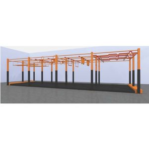 Equipo de Juegos Interior de Grado Comercial - Conjuntos de Gimnasio Personalizables para Niños para Circuitos de Ninja Warrior y Parkour - Product Image 3