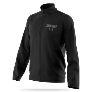 Chaqueta de hombre Softshell Sheriff K9 para acampar al aire libre, nuevo aspecto, senderismo, caza, rompevientos, chaqueta Softshell con logotipo personalizado - Product Image 3