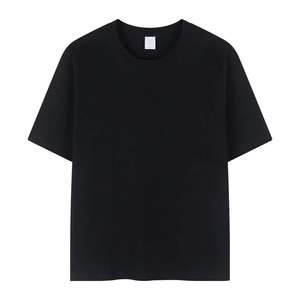 2025 venta al por mayor listo en stock de alta calidad de verano 100 algodón Regular Fit estilo camiseta para hombres - Product Image 3