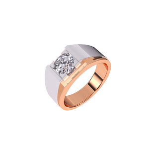 Anillo de Diamante de Laboratorio de 2 Quilates, Corte Brillante, Oro Blanco de 14K con Baño de Rodio, Color M, Claridad VVS2, Anillo de Diamante de Lujo para Mujer - Product Image 2