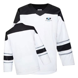 Vente en gros de maillots de hockey sur glace pour hommes grandes tailles, marque privée, best-seller en ligne - Product Image 3