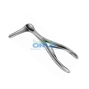 Alta calidad 160MM corto doble resorte Nasal espéculo Acero inoxidable Manual instrumento conjunto al por mayor - Product Image 1