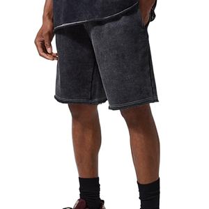 Nouveau design 2026 – Short de sport pour homme délavé à l'acide, tendance, vente en gros, prix d'usine, best-seller - Product Image 2