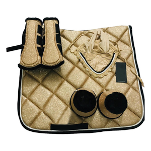 Juego de almohadillas para SILLÍN de caballo personalizadas profesionales, elegantes productos OEM de doma equina con forro de polialgodón - Product Image 6