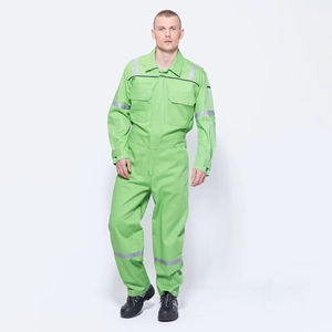 Venta al por mayor directo de fábrica de suministro de alta calidad overol de trabajo en alta mar a prueba de llama traje de caldera de petróleo y gas ropa de trabajo - Product Image 1