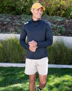 Men Active Wear Gym Clothing Double <b>Layer</b> Workout Shorts Zipper Pockets Compression Running Sports Fitness Shorts - Product Image 4