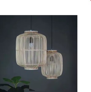 Bamboo Lampshade <b>Vintage</b> Hot Sale Vietnam Wicker Indoor Outdoor Ceiling Garden for Decorative Christmas Occasions - Product Image 3