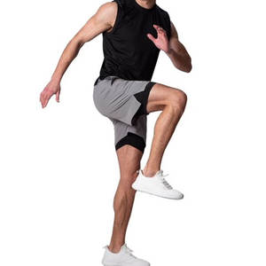 Pantalones de Compresión para Gimnasio, Entrenamiento, Running, Deportes, Fitness, Shorts con Forro para Hombre - Product Image 5