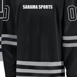 Camiseta de hockey sobre hielo con nombre de equipo personalizado camiseta de hockey sobre hielo con nombre de jugador ropa deportiva camiseta de hockey de color personalizada - Product Image 3