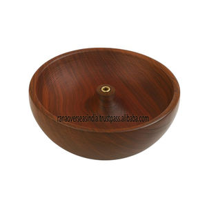 Handmade High Quality Round Wooden <b>Incense</b> <b>Holder</b> <b>Stick</b> Neatly Keeps Ash <b>for</b> Home Office Sacred Spaces Aromatherapy Diffuser - Product Image 5