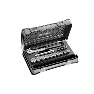 ชุดซ็อกเก็ตเฟคอม 1/2 นิ้ว เมตริก 12 จุด ชุดเครื่องมือซ็อกเก็ตทนทาน 15 ชิ้น - Product Image 2