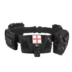 Cinturón táctico para hombre, cinturón de nailon ajustable de alta resistencia con hebilla de liberación rápida para uso en exteriores - Product Image 1