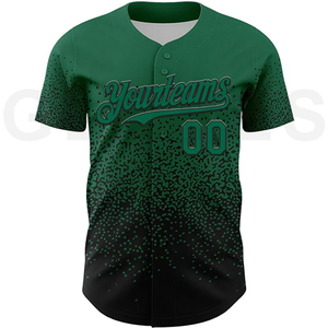 Ropa de calle de gran tamaño estilo guantes ciudad béisbol Jersey moda ajuste suelto hombros caídos sublimado diseño a todo Color Jerseyz - Product Image 2