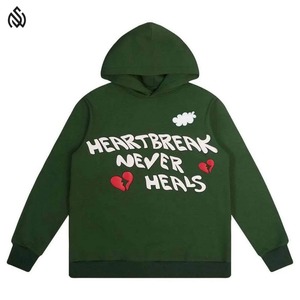 Stylish Fashionable <b>Pullover</b> <b>Men</b> Puff Print Hoodies Lightweight Latest Design <b>Men</b> Puff Print Hoodies <b>For</b> Adult - Product Image 5