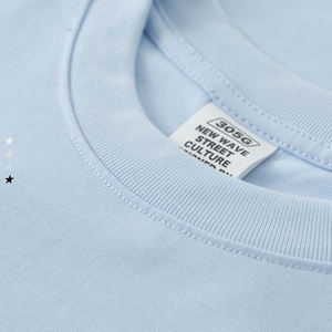 เสื้อยืดผู้ชายไซส์ใหญ่ รุ่นใหม่ คุณภาพสูง ความยาวปกติ ผ้าฝ้าย 100% ทรงโอเวอร์ไซส์ แบบเรียบ ไม่มีลาย สั่งทำได้ ไซส์พลัส - Product Image 2