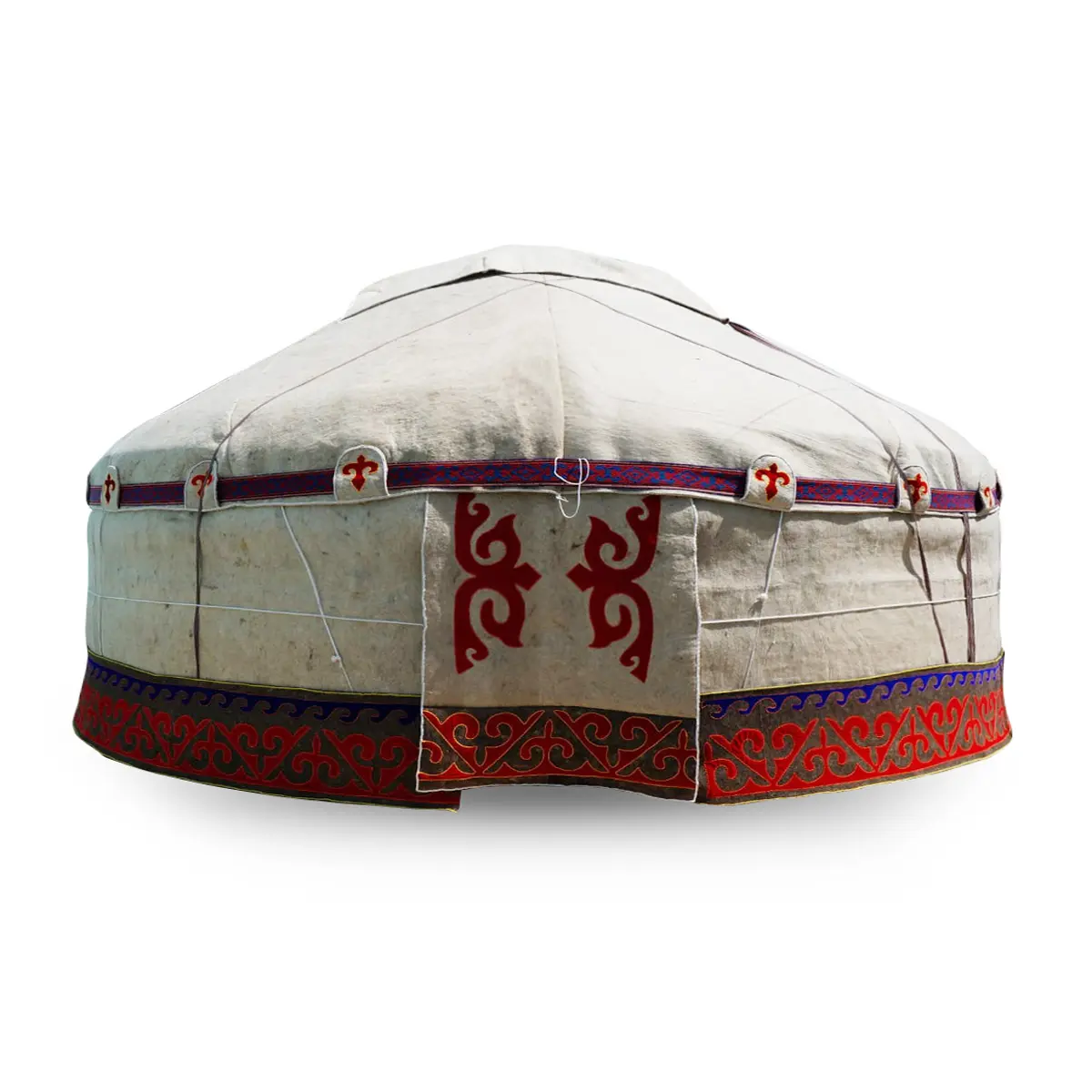 Tradisional Kazakhstan diameter yurt 9.2 meter terbuat dari bahan alami harga grosir rumah yurt