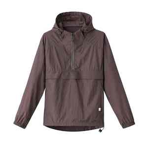 เสื้อแจ็คเก็ตกันลมแบบมีซิปครึ่งตัว น้ำหนักเบา กันน้ำ ลายพราง สำหรับฤดูใบไม้ผลิ เหมาะสำหรับกิจกรรมกลางแจ้ง เคลือบผิวเพื่อประสิทธิภาพ - Product Image 2