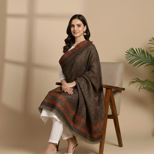 Elegante Chal de Lana Kullu para Mujer, Tejido a Mano con Patrones Clásicos, Suave y Cálido, Transpirable para Todas las Estaciones, Comodidad a Precio de Mercado - Product Image 6