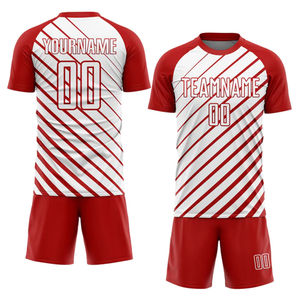 Uniforme de Fútbol de Manga Corta de Alta Gama para Venta al por Mayor, Diseño Más Reciente, Impresión por Sublimación - Product Image 3