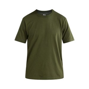 100% algodón pesado camiseta verano color sólido 230 G hombres blanco casual todo-fósforo cuello redondo otoño hombro manga corta - Product Image 4