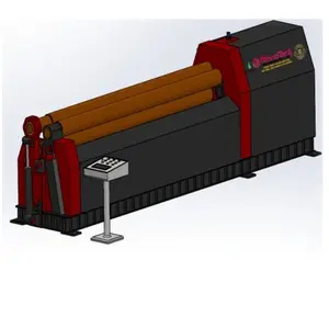 마일드 및 스테인레스 스틸 기계식 플레이트 롤링 머신, 생산 능력: 3-6 톤/일, 용량: 8mm