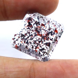 Amethyst Rutile Super Seven Cabochons Natural Lepidocrocite Pierres taillées à facettes pour la fabrication de bijoux Pierres précieuses en vrac - Product Image 2