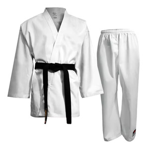 Arts martiaux karaté uniforme Durable confortable unisexe coton matériel Arts martiaux karaté uniformes pour les jeunes Jiu Jitsu Kimono - Product Image 1