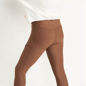 Logo personnalisé leggings pour femmes vêtements de fitness compression serré taille mince leggings de yoga taille haute - Product Image 6